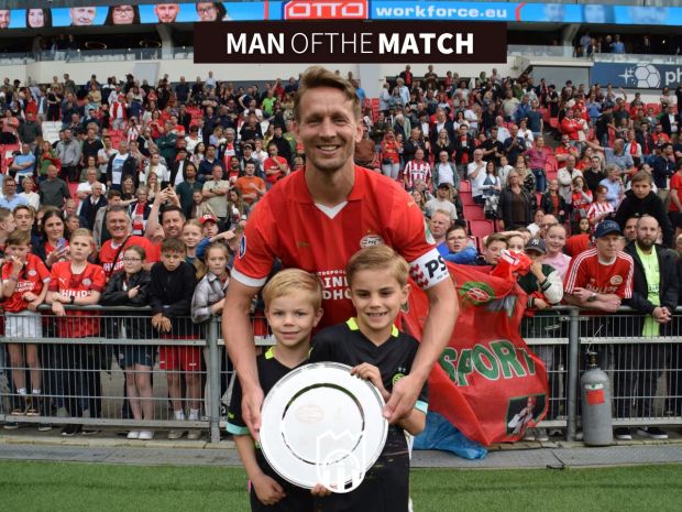 Man of the Match van PSV - RKC: Luuk de Jong