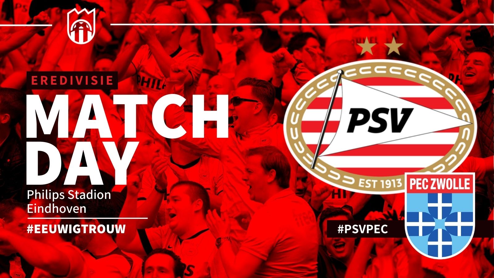 Seizoen 2021/2022 - Eredivisie : PSV - PEC Zwolle (3 - 1)