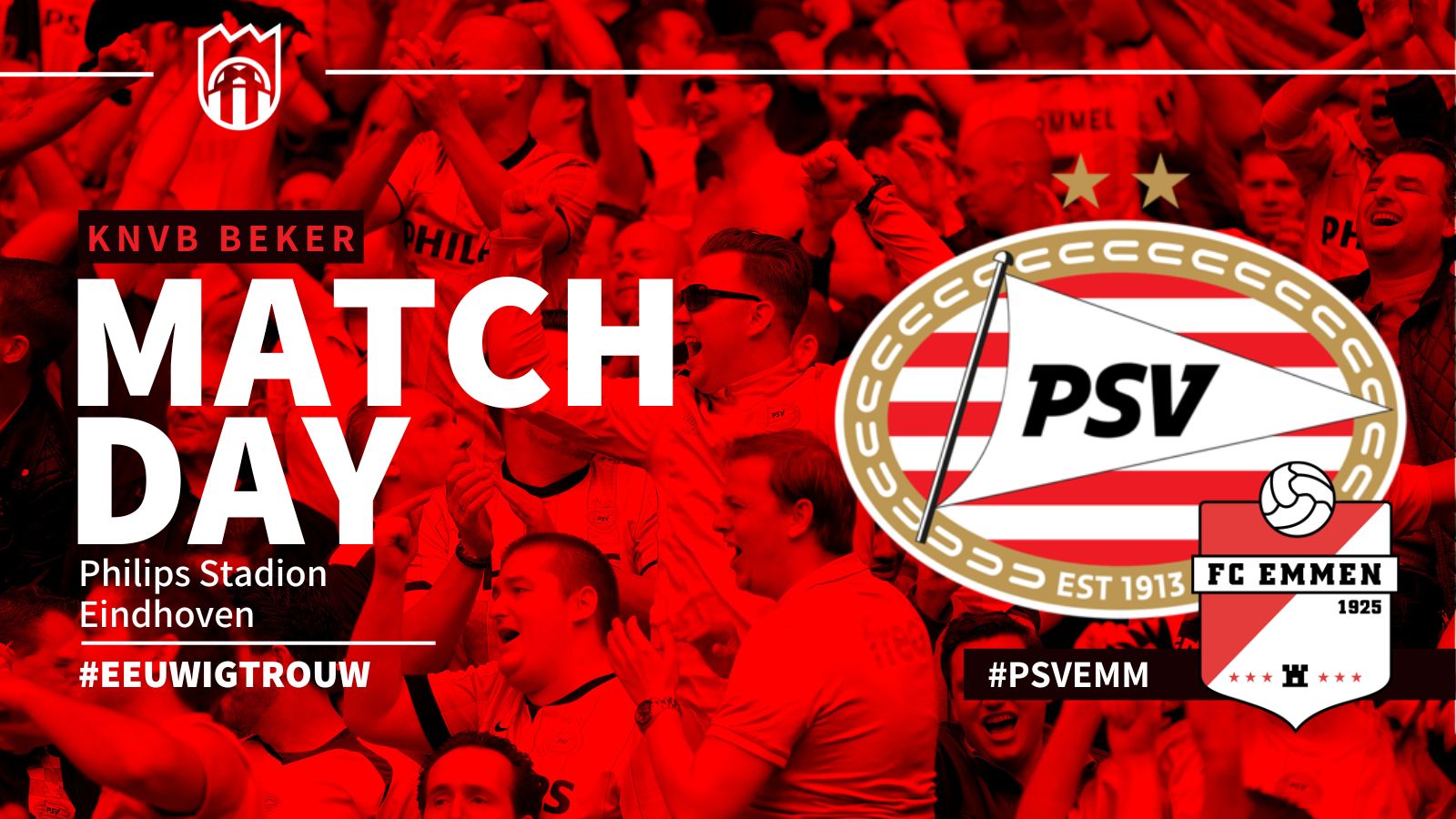 Seizoen 2022/2023 - KNVB Beker : PSV - FC Emmen (3 - 1)