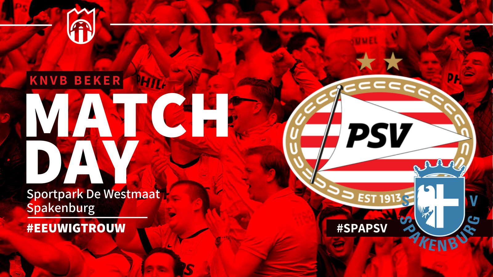 Seizoen 2022/2023 - KNVB Beker : Spakenburg - PSV (1 - 2)