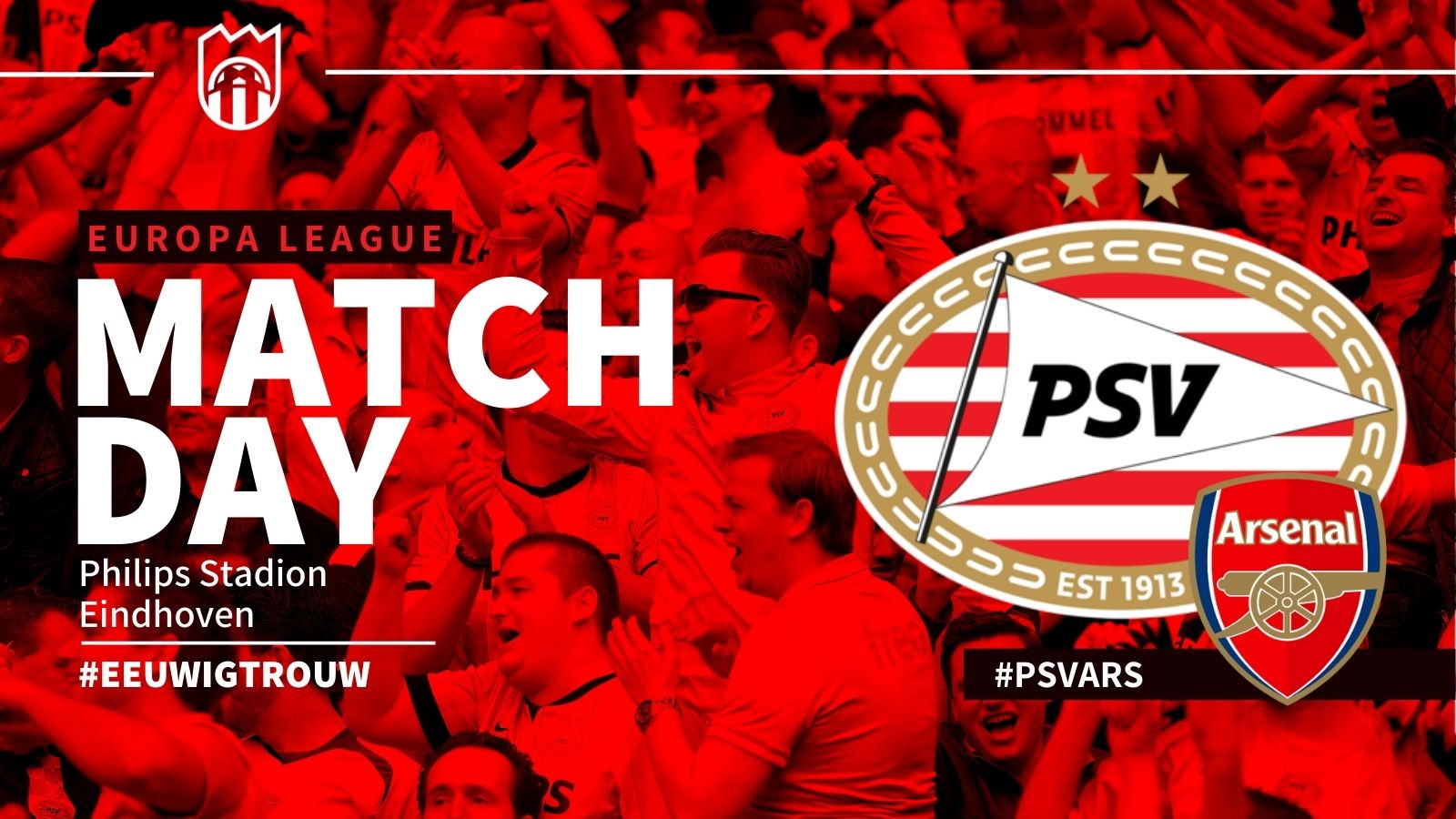 Seizoen 2022/2023 - Europa League : PSV - Arsenal FC (2 - 0)