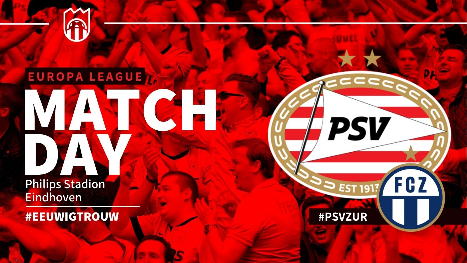 Seizoen 2022/2023 - Europa League : PSV - FC Zrich (5 - 0)