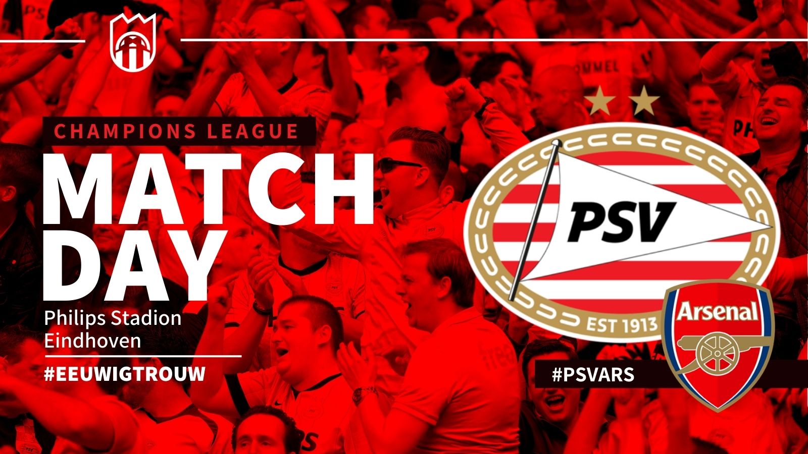 Champions League : PSV - Arsenal (1 - 1)