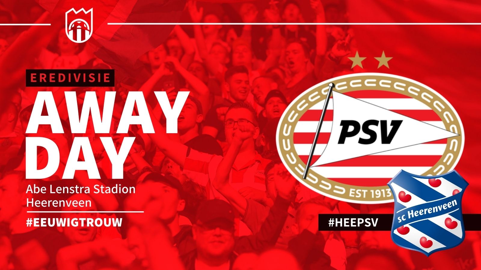 Eredivisie : sc Heerenveen - PSV (0 - 8)