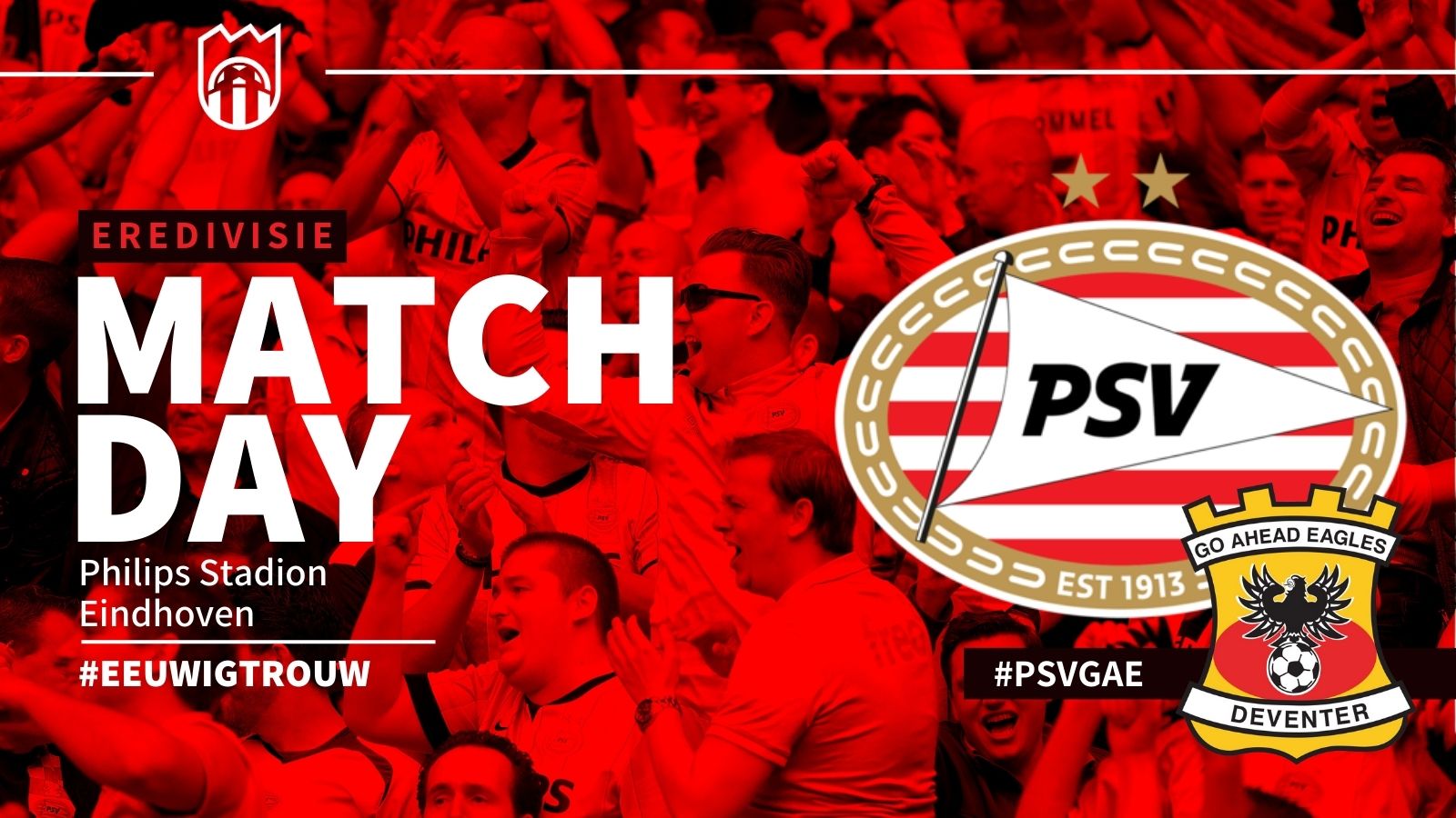 Eredivisie : PSV - Go Ahead Eagles (3 - 0)