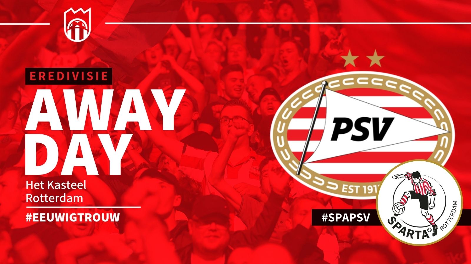 Eredivisie : Sparta Rotterdam - PSV (0 - 4)
