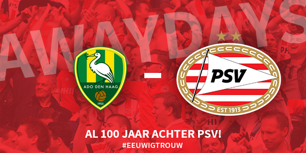 Seizoen 2018/2019 - Eredivisie : ADO Den Haag - PSV (0 - 7)
