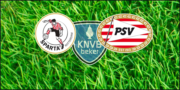 Seizoen 2016/2017 - KNVB Beker : Sparta Rotterdam - PSV (3 - 1)