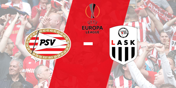 Seizoen 2019/2020 - Europa League : PSV - LASK Linz (0 - 0)