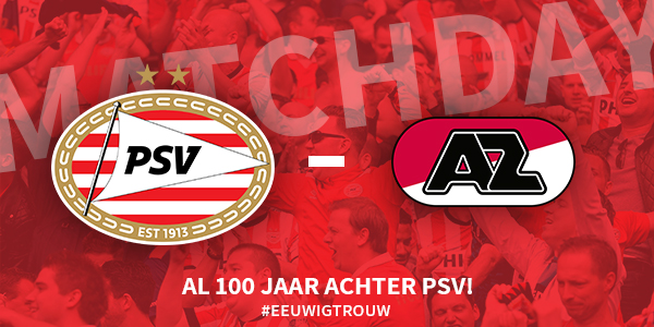 Seizoen 2016/2017 - Eredivisie : PSV - AZ (1 - 0)