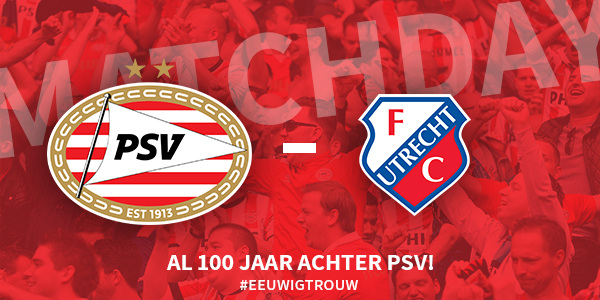 Seizoen 2015/2016 - Eredivisie : PSV - FC Utrecht (3 - 1)