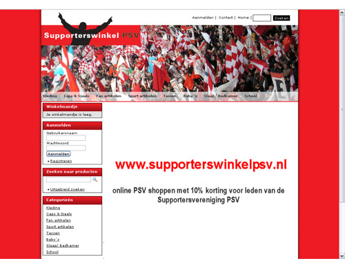 Foto Supporterswinkel Online