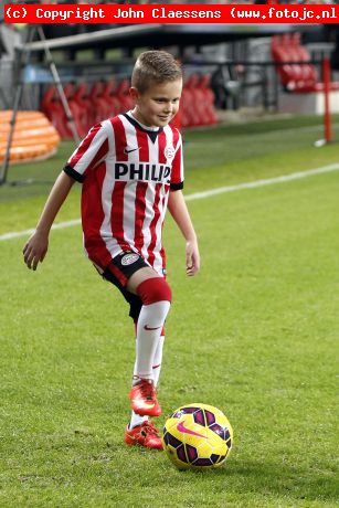 Mascotte Mike van der Kuijlen