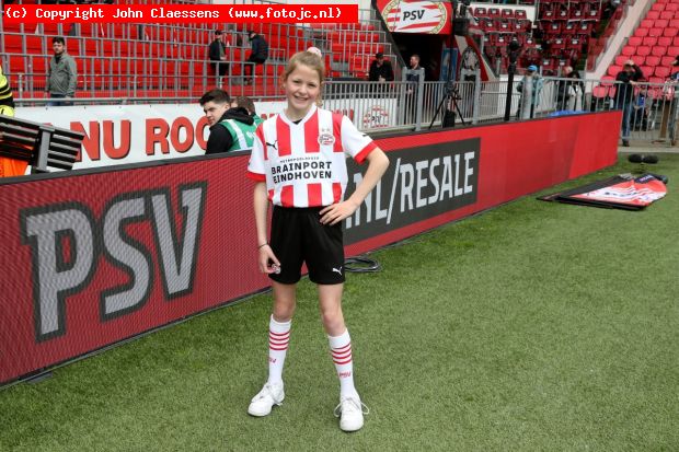 Mascotte Tess van Veenendaal