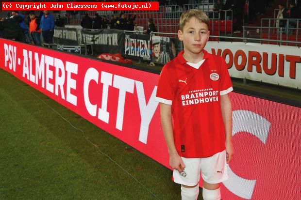 Mascotte Teun van der Meijden