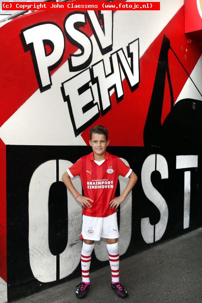 Mascotte Tijs van Beek 