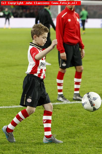 Mascotte Luuk van de Haar