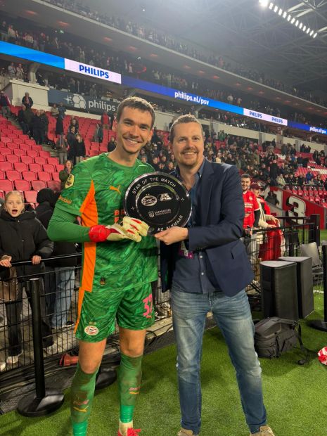 Matěj Kov�ř gekozen tot Star of the Match