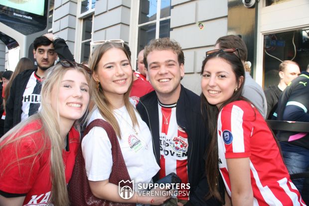 Foto's van de huldiging