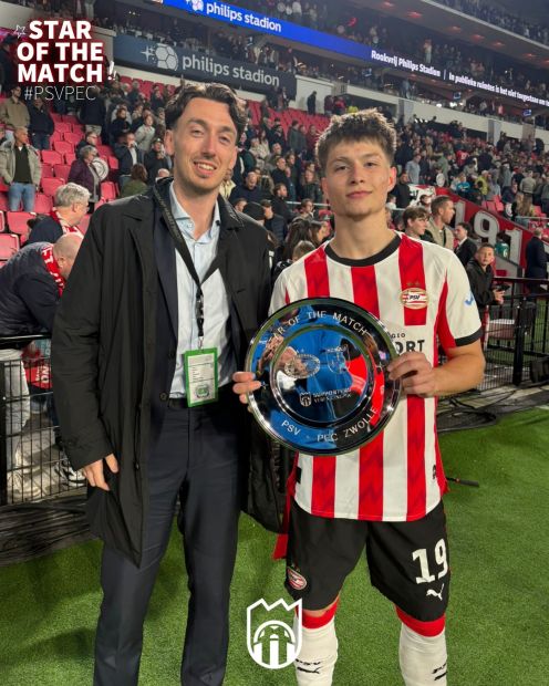 Bajraktarevic verkozen tot Star of the Match tegen PEC Zwolle