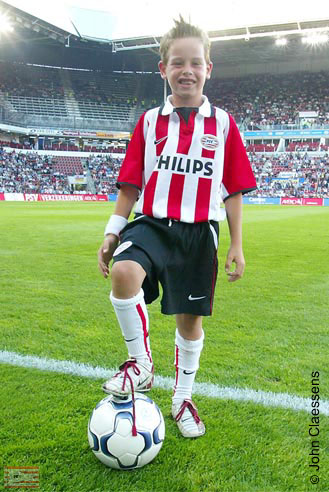 Mascotte Luc van Elderen