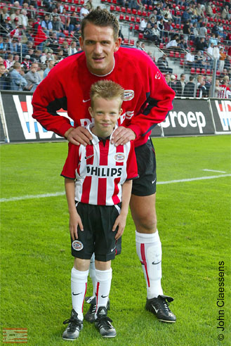 Mascotte Stef Vervloet