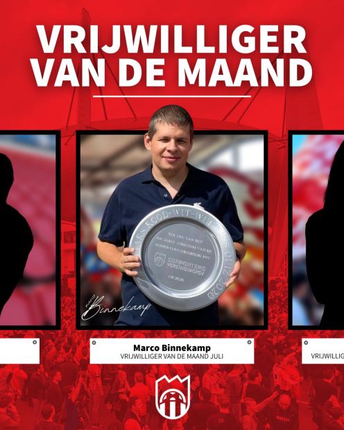 Vrijwilliger van de maand: Juli 2025 (Marco Binnekamp)