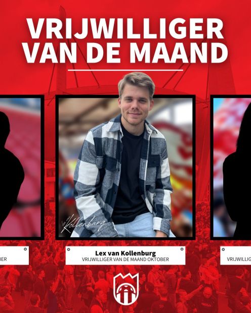 Vrijwilliger van de maand: Oktober 2025 (Lex van Kollenburg)