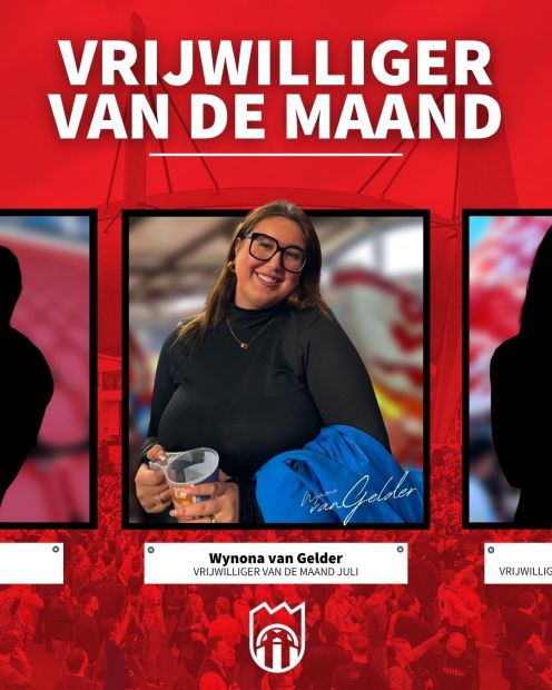 Vrijwilliger van de maand: Juli 2026 (Wynona van Gelder)