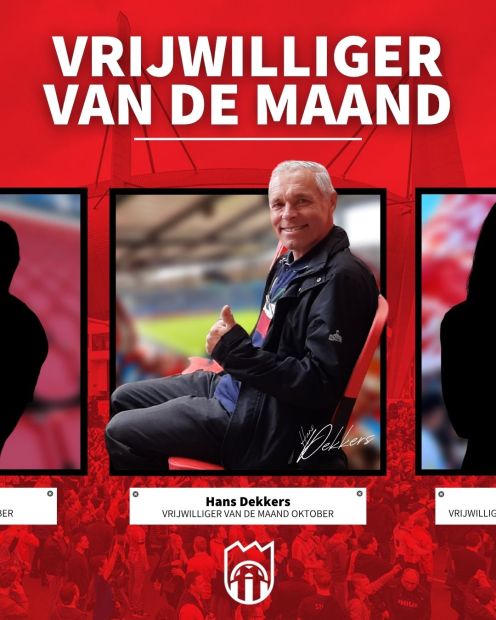Vrijwilliger van de maand: Oktober 2026 (Hans Dekkers)