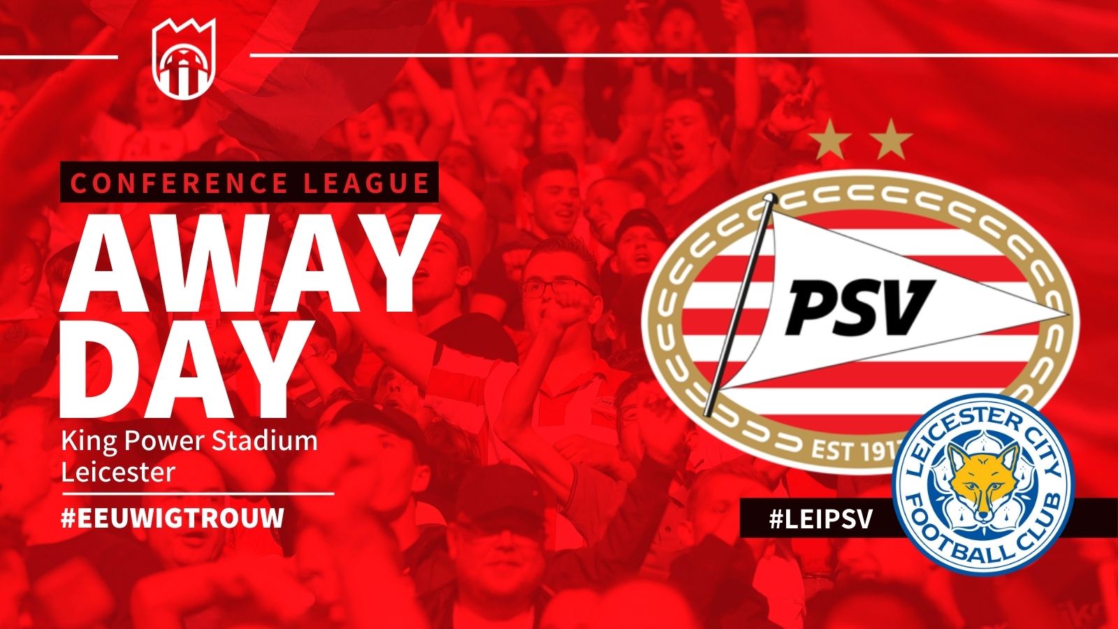 Seizoen 2021/2022 - Conference League : Leicester City - PSV (0 - 0)