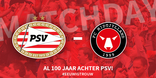 Seizoen 2021/2022 - Champions League : PSV - FC Midtjylland (3 - 0)