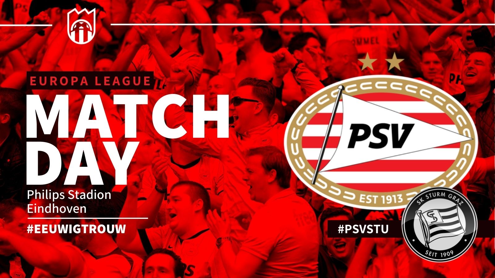 Seizoen 2021/2022 - Europa League : PSV - Sturm Graz (2 - 0)