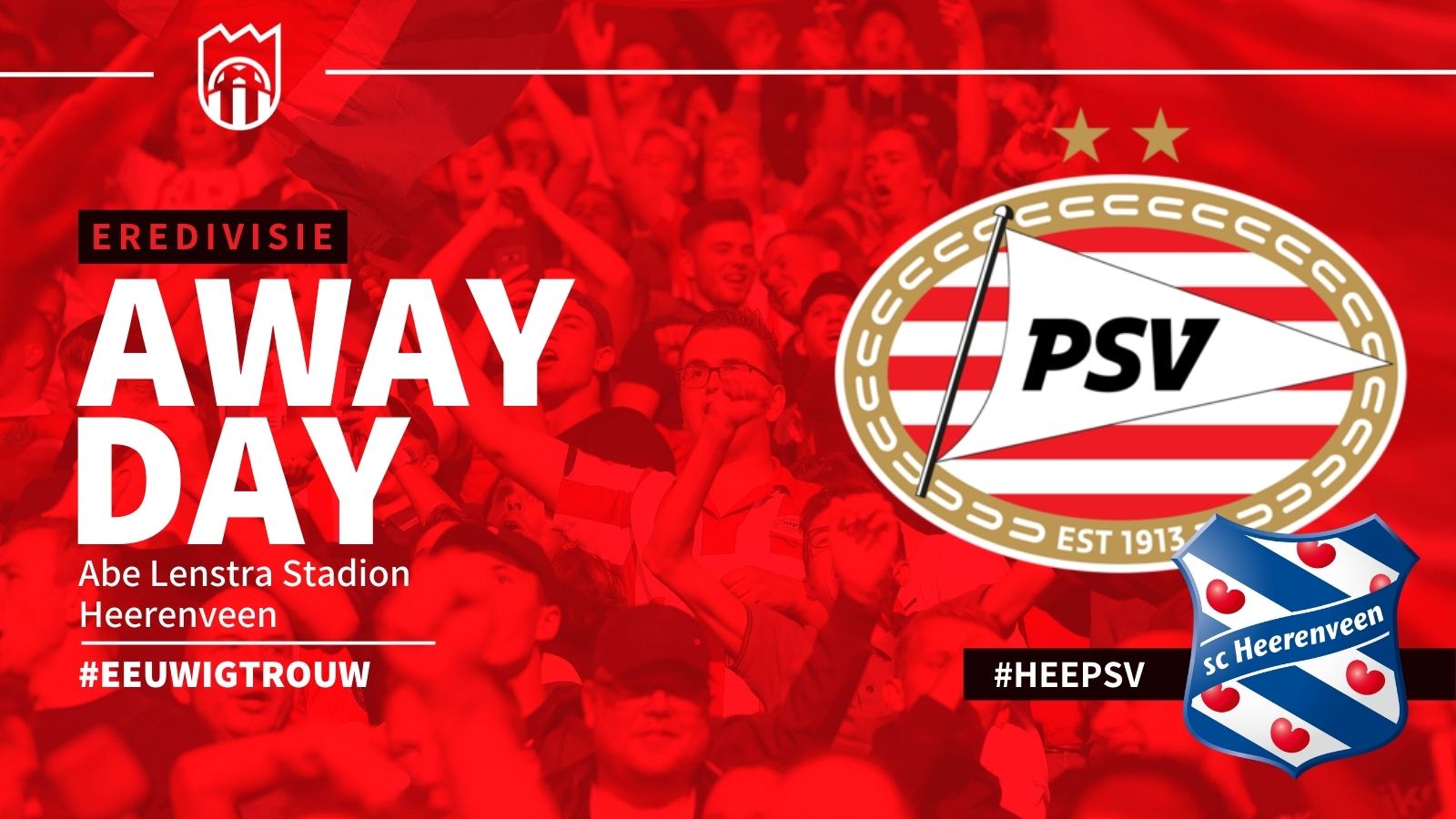 Seizoen 2021/2022 - Eredivisie : sc Heerenveen - PSV (1 - 1)