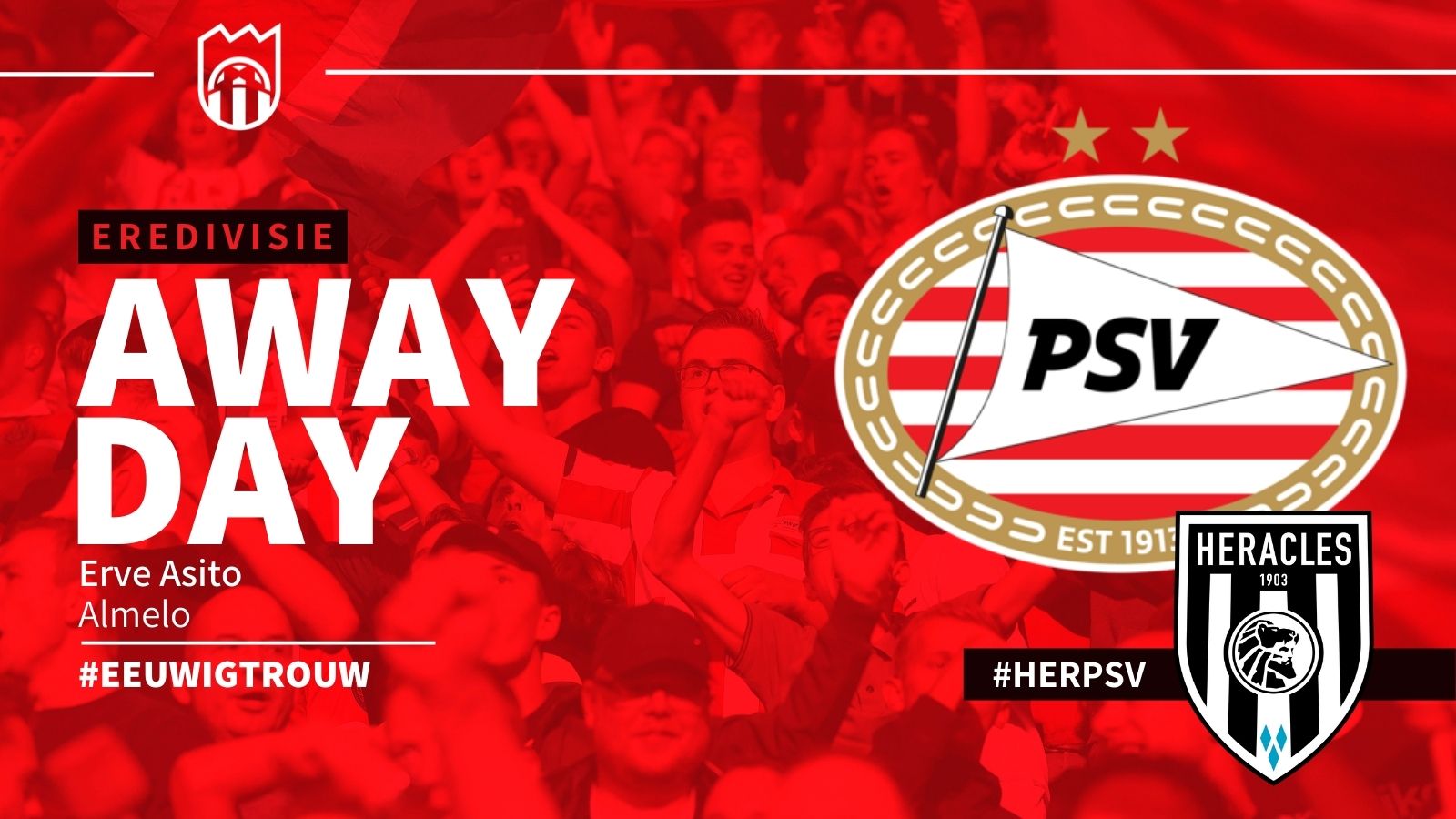 Seizoen 2021/2022 - Eredivisie : Heracles Almelo - PSV (0 - 2)