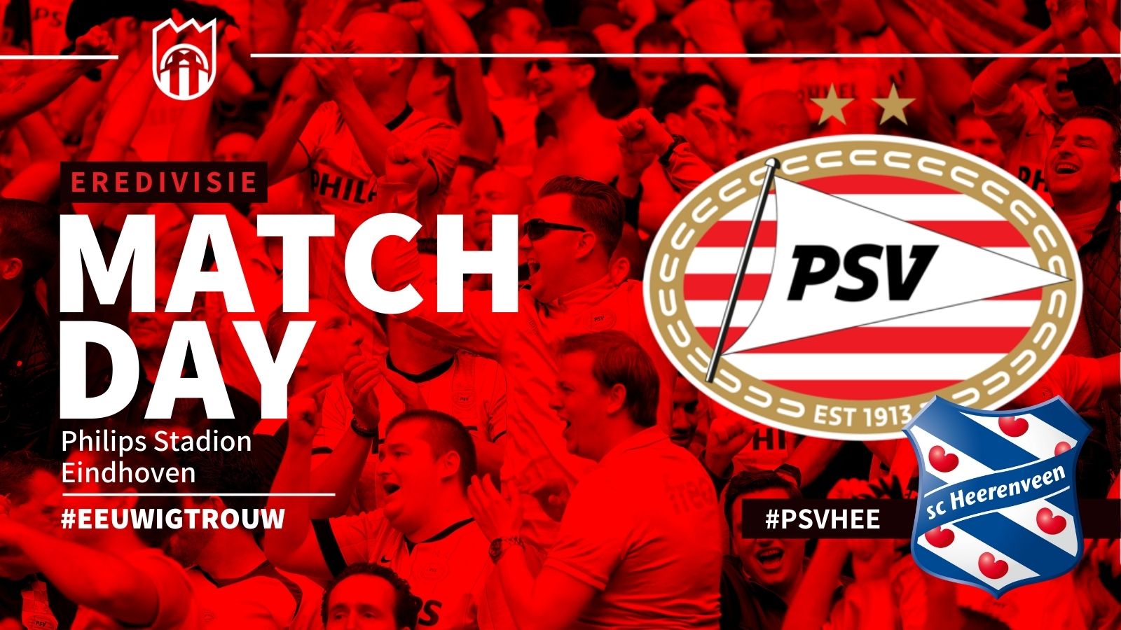 Seizoen 2021/2022 - Eredivisie : PSV - SC Heerenveen (3 - 1)