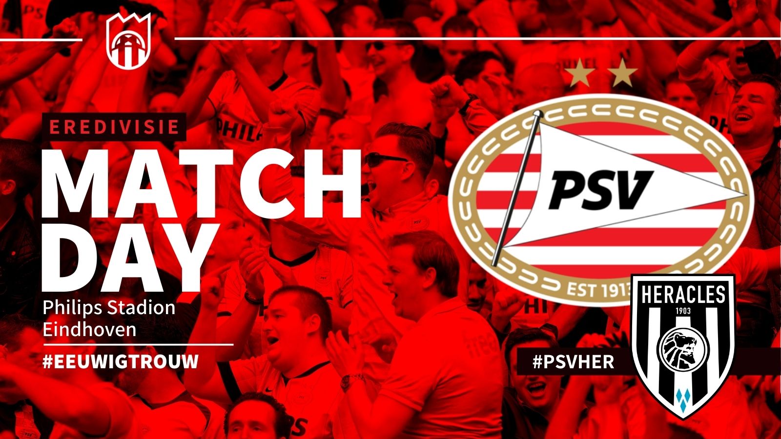 Eredivisie : PSV - Heracles Almelo