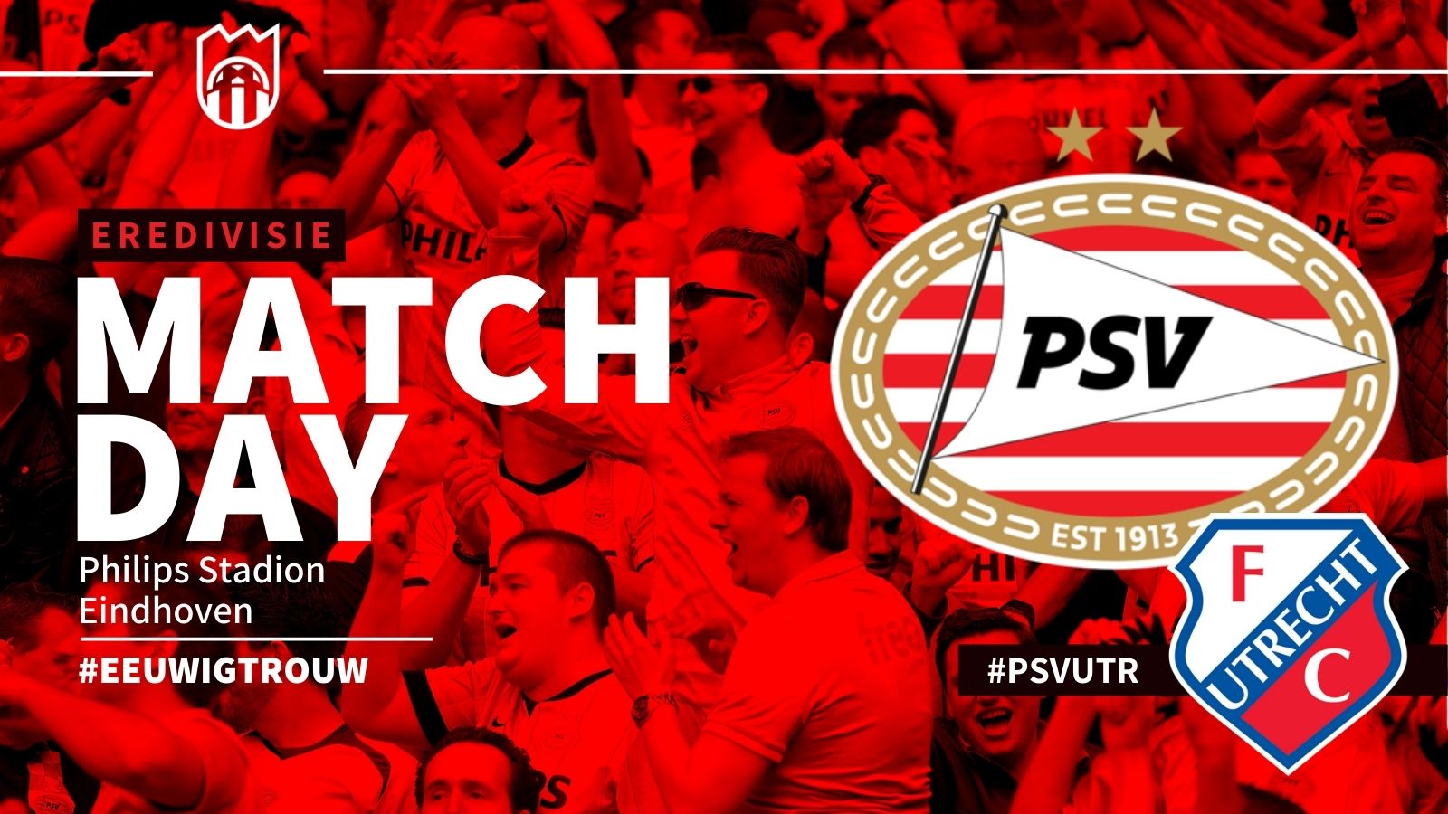 Eredivisie : PSV - FC Utrecht (4 - 1)