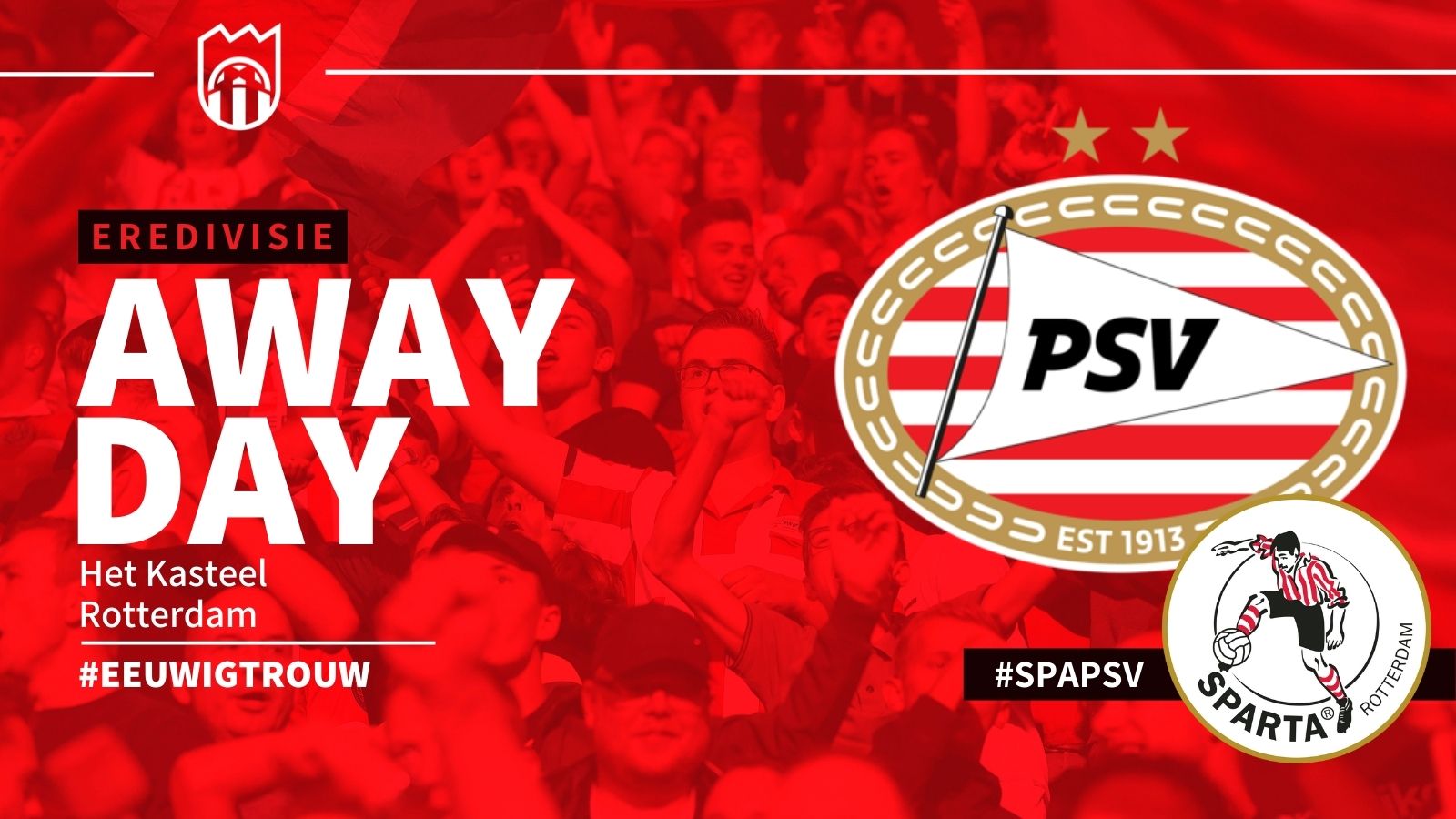 Seizoen 2021/2022 - Eredivisie : Sparta - PSV (1 - 2)