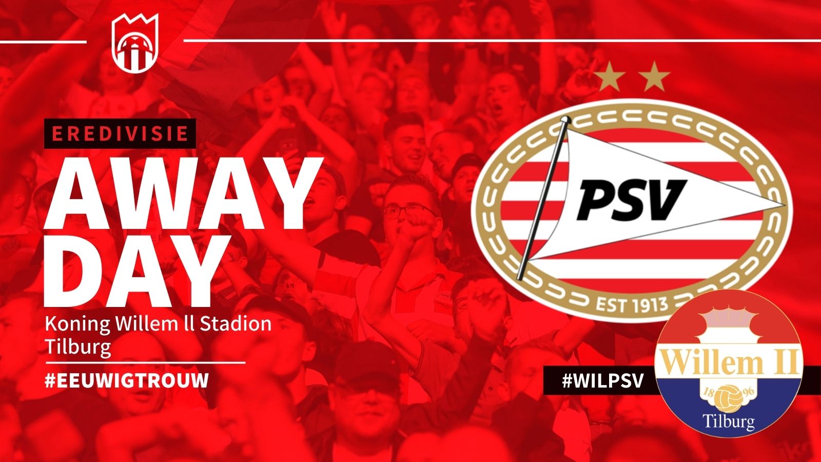 Seizoen 2021/2022 - Eredivisie : Willem II - PSV (2 - 1)