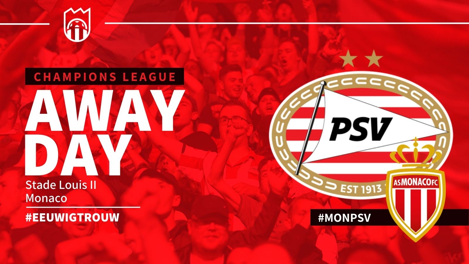 Seizoen 2022/2023 - Champions League : AS Monaco - PSV (1 - 1)