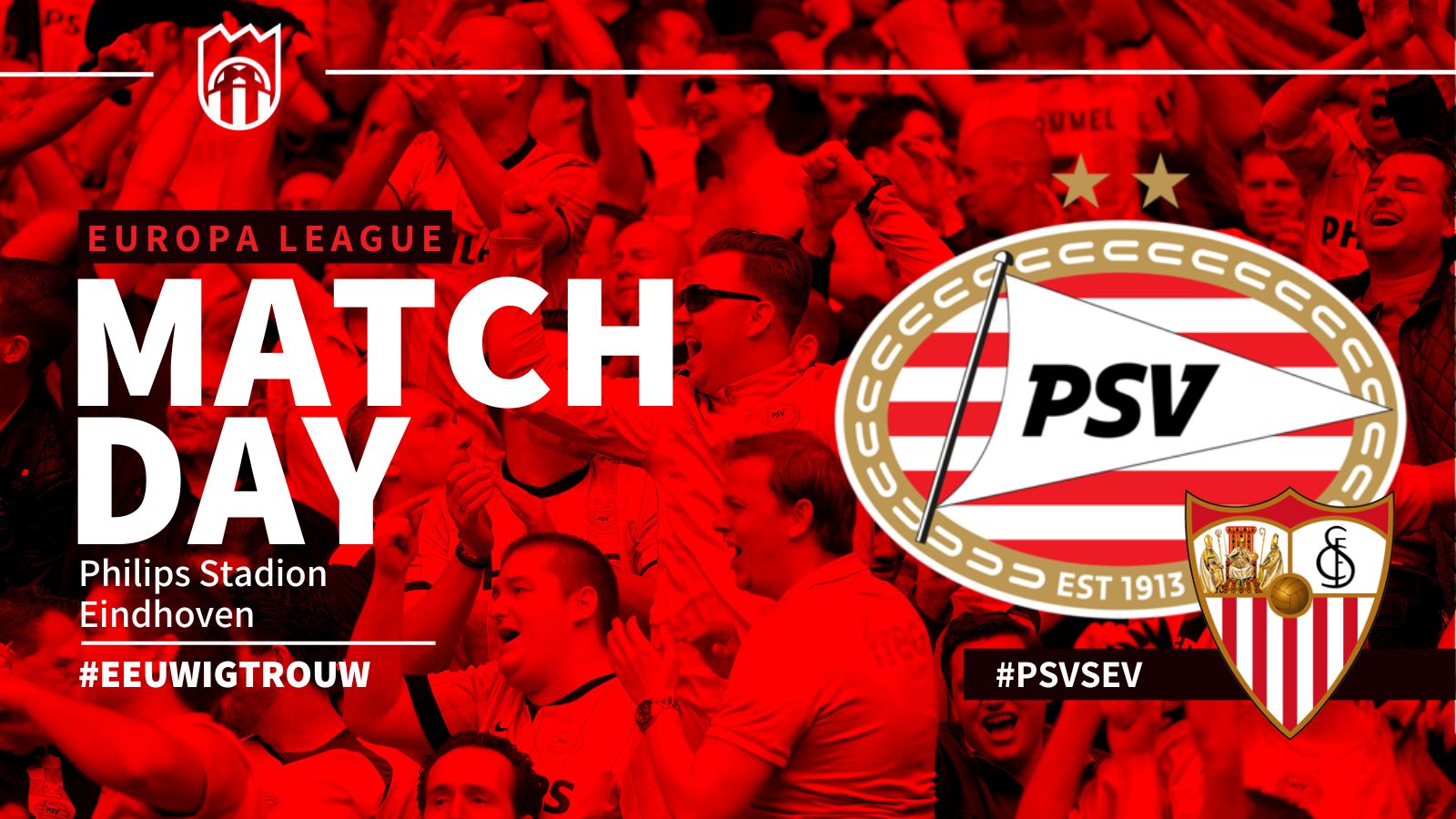 Seizoen 2022/2023 - Europa League : PSV - Sevilla (2 - 0)