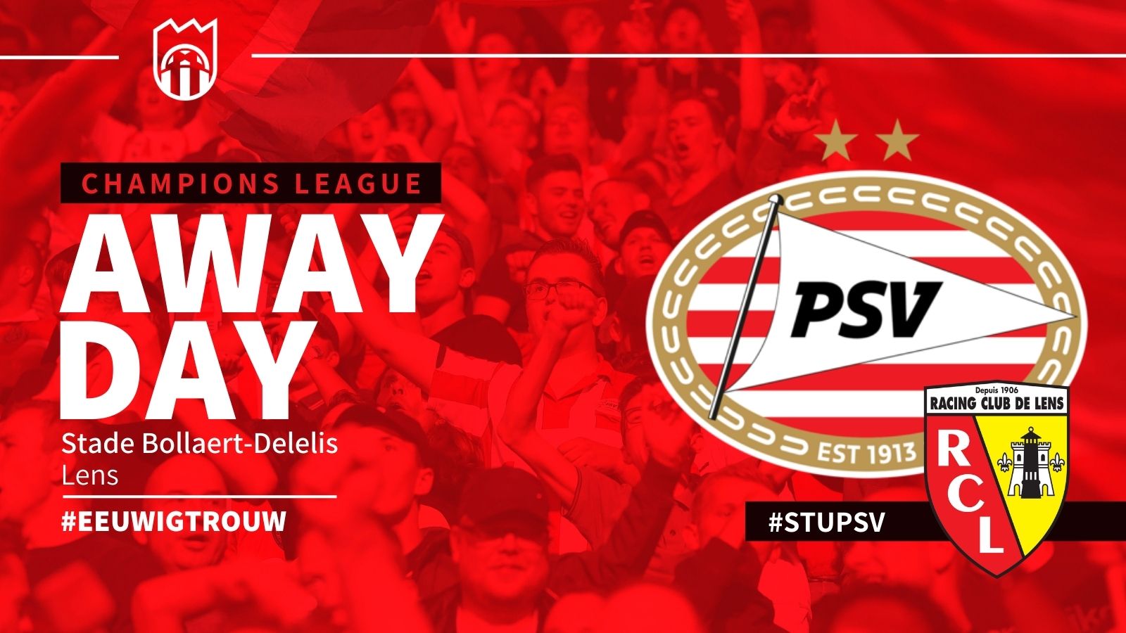 Seizoen 2023/2024 - Champions League : RC Lens - PSV (1 - 1)