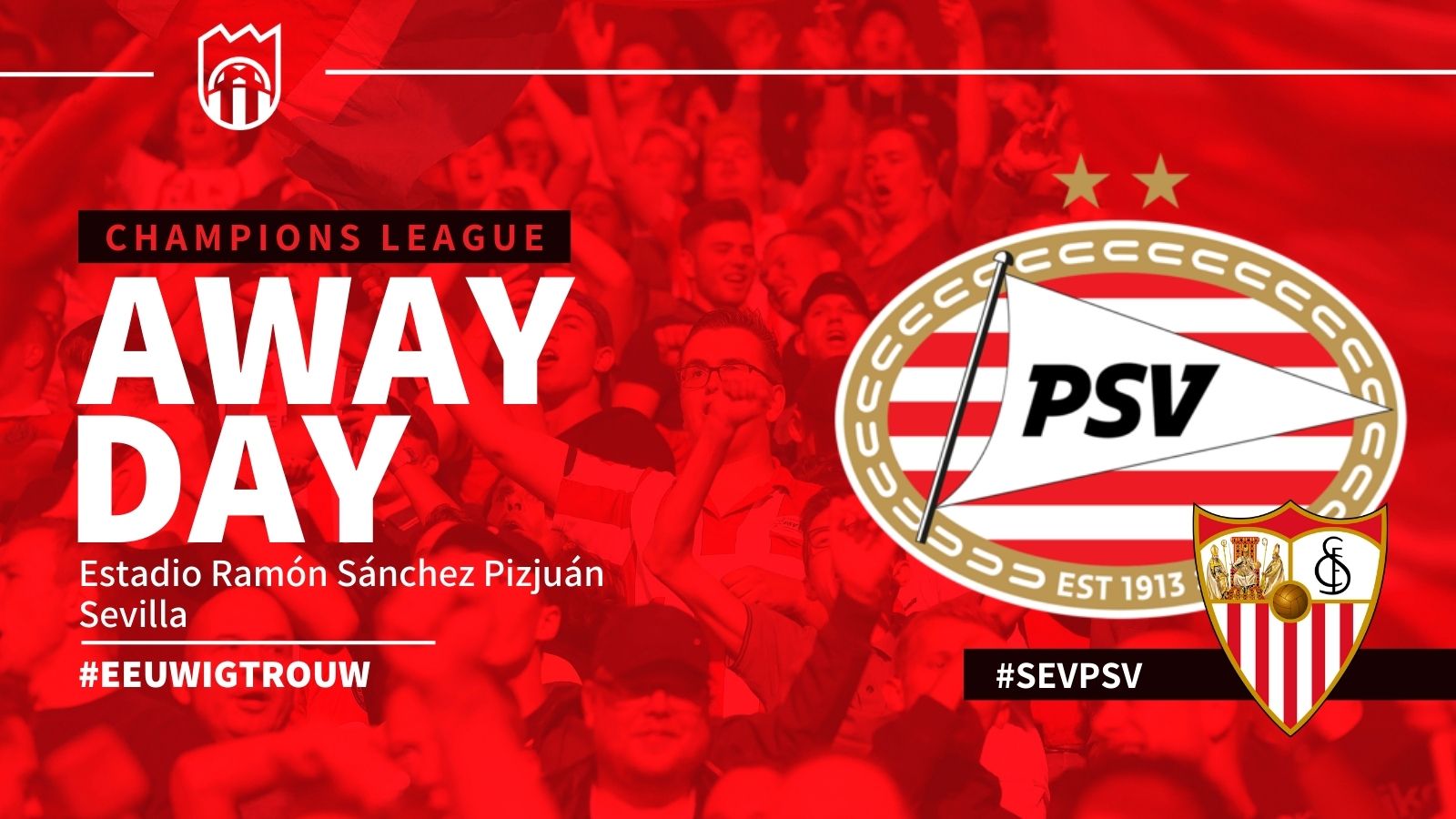 Seizoen 2023/2024 - Champions League : Sevilla - PSV (2 - 3)