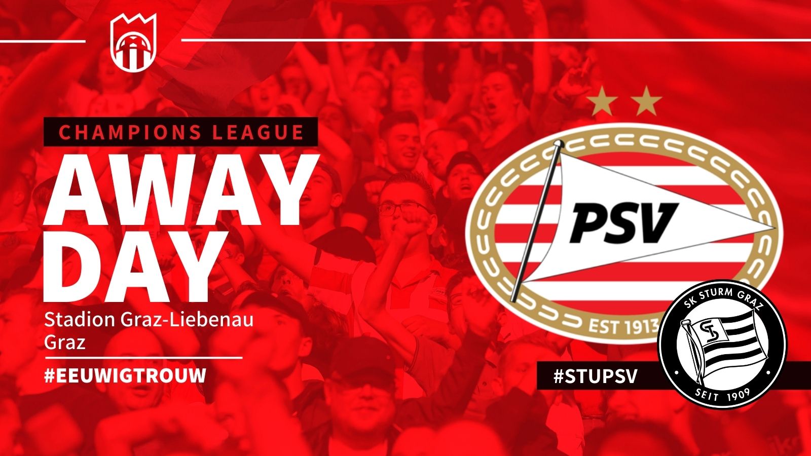 Seizoen 2023/2024 - Champions League : SK Sturm Graz - PSV (1 - 3)