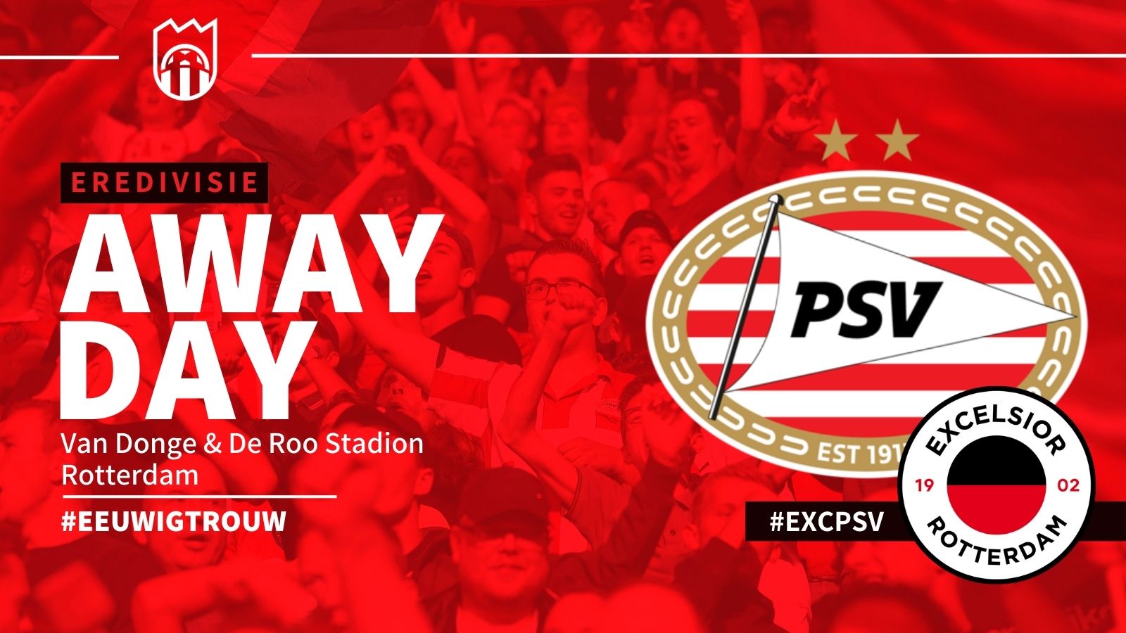 Seizoen 2023/2024 - Eredivisie : Excelsior - PSV (0 - 2)