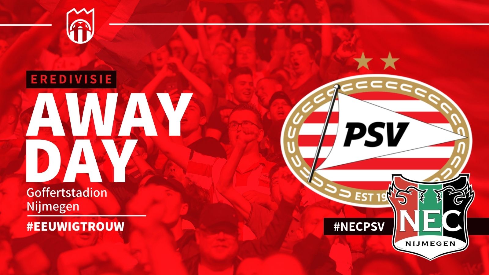Eredivisie : NEC - PSV (3 - 3)