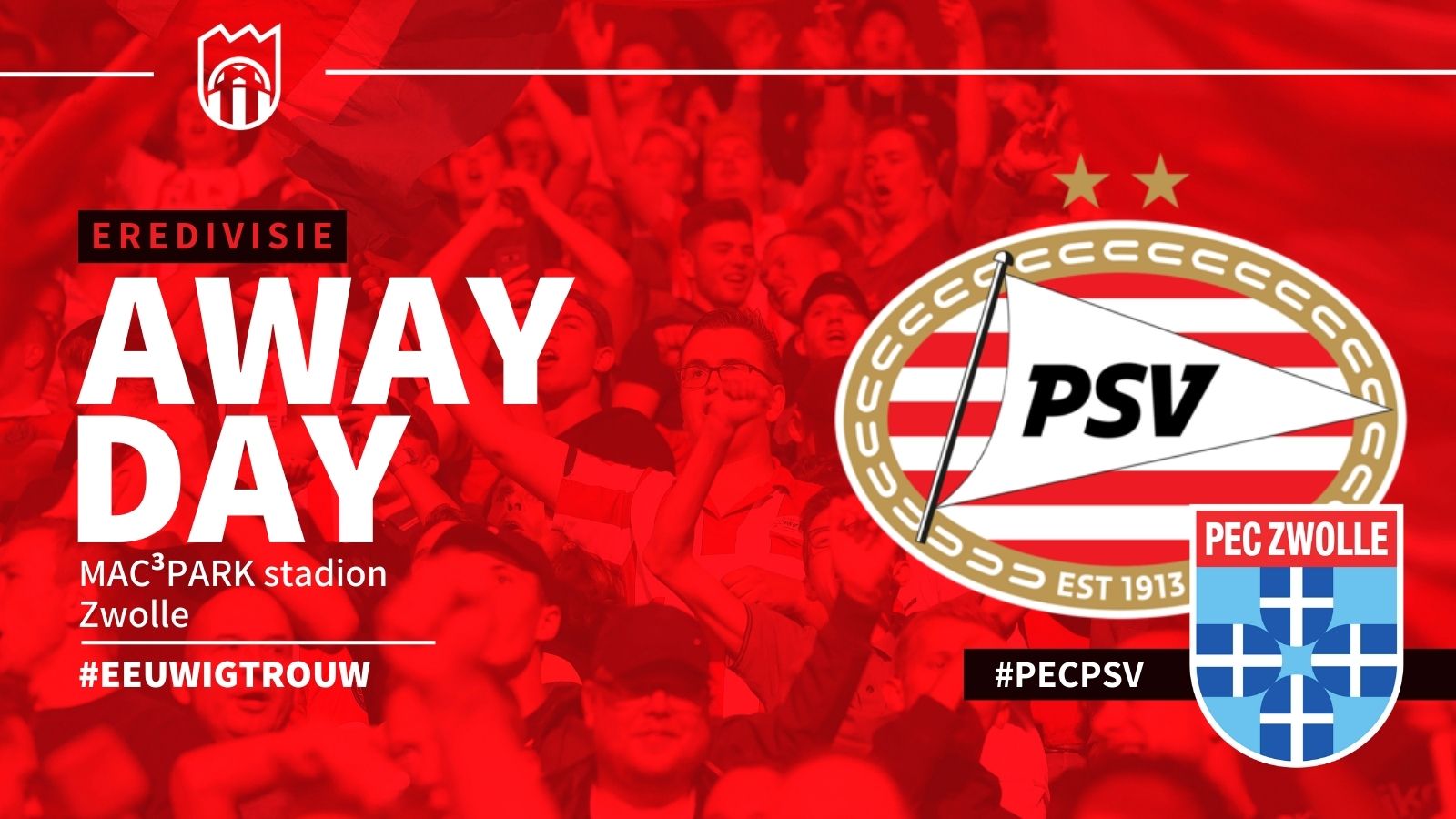Seizoen 2023/2024 - Eredivisie : PEC Zwolle - PSV (1 - 7)