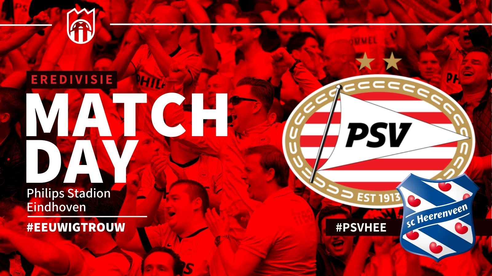 Eredivisie : PSV - sc Heerenveen (2 - 1)