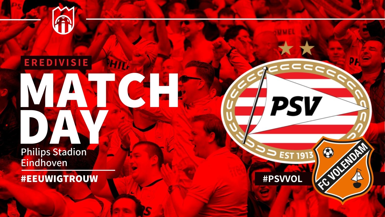 Seizoen 2023/2024 - Eredivisie : PSV - FC Volendam (3 - 1)
